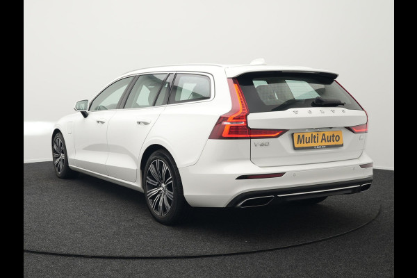 Volvo V60 T6 Recharge AWD Inscription Plug In Hybrid 340pk Dealer O.H PHEV | Adaptive Cruise | Lederen Sportstoelen Memory | Harman Kardon | BLIS | Camera | Keyless | Pilot Assist | Apple Carplay |