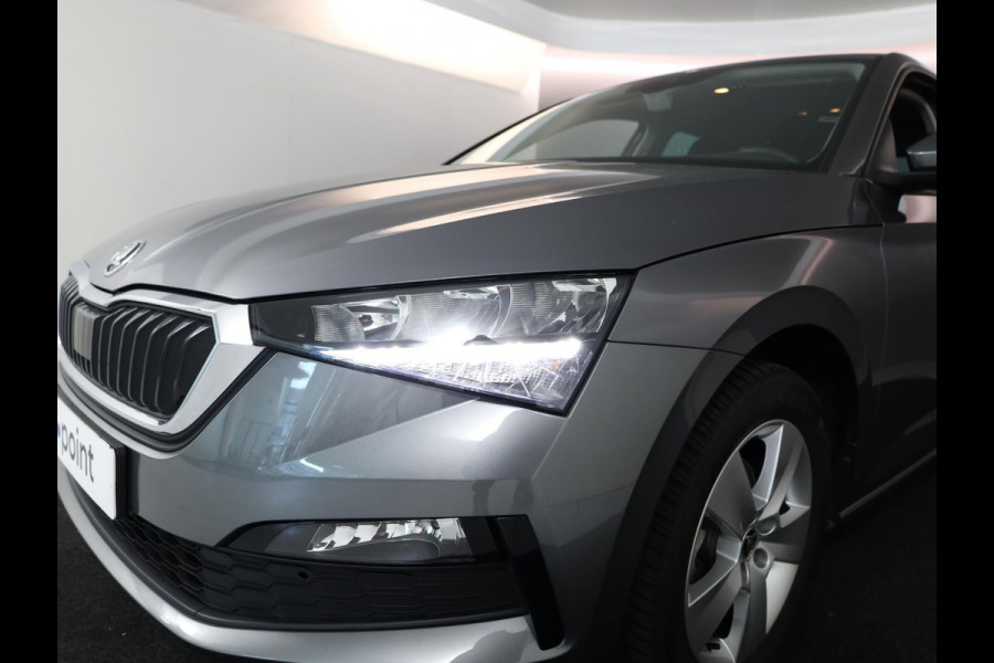 Škoda SCALA 1.0 TSI Ambition 110 pk Automaat (DSG) | Verlengde garantie | Navigatie via App | Parkeersensoren achter | Autom. airco | Apple Carplay/Android Auto |