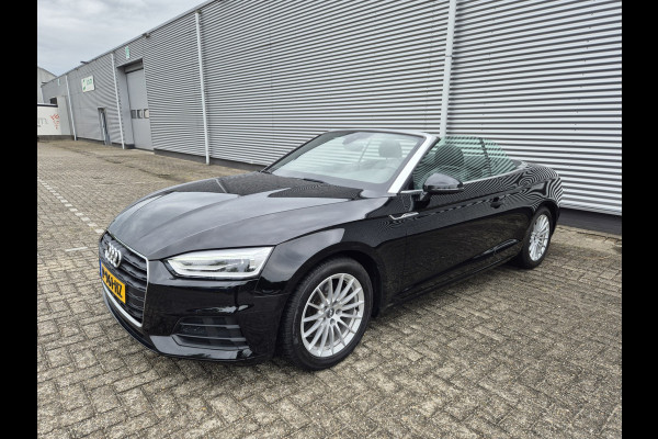 Audi A5 Cabriolet 2.0 TFSI MHEV Pro Line Automaat, airco,navigatie,stoelverwarming,lederen bekleding,parkeersensoren,