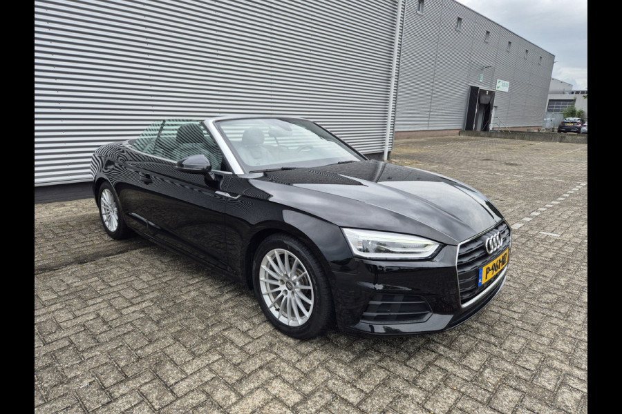 Audi A5 Cabriolet 2.0 TFSI MHEV Pro Line Automaat, airco,navigatie,stoelverwarming,lederen bekleding,parkeersensoren,