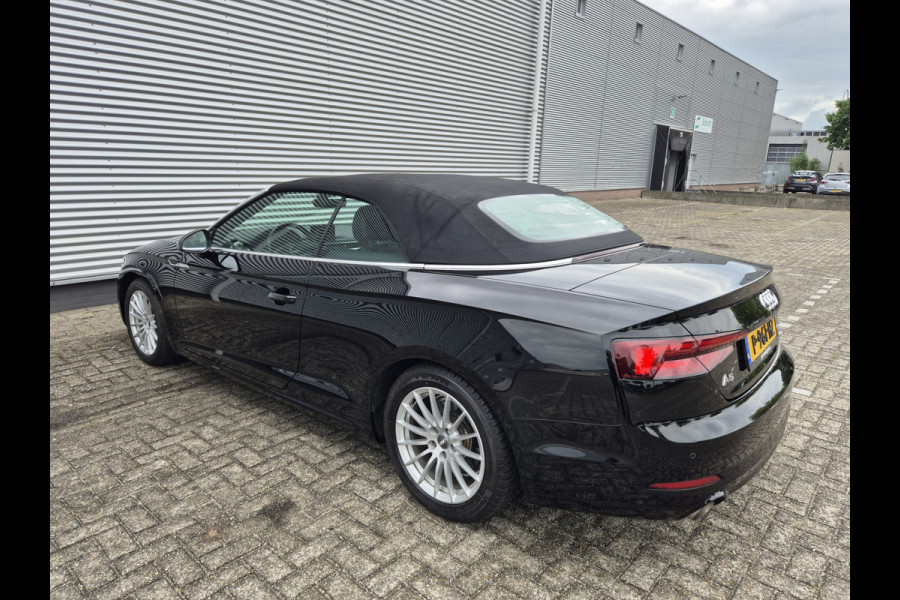 Audi A5 Cabriolet 2.0 TFSI MHEV Pro Line Automaat, airco,navigatie,stoelverwarming,lederen bekleding,parkeersensoren,