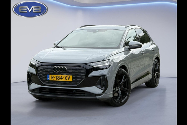 Audi Q4 e-tron 35 S edition 55 kWh, 2 x s-line, 21 inch, kieselgrijs, camera,1 e eigenaar. Nederlandse auto met nationale auto pas