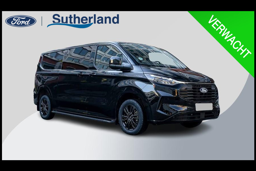 Ford Transit Custom 320 2.5 PHEV L2H1 Black Platinum DC 233pk | Netto bijtelling 2025 vanaf 461,- per maand! | Driver Assistance Pack Ultimate | Dubbele Zijschuifdeuren | Ford Voorraad