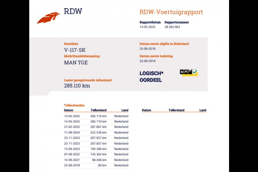 MAN TGE 35 2.0 177pk Euro 6 Bakwagen Dhollandia Zijdeur - Airco - Camera - Navi