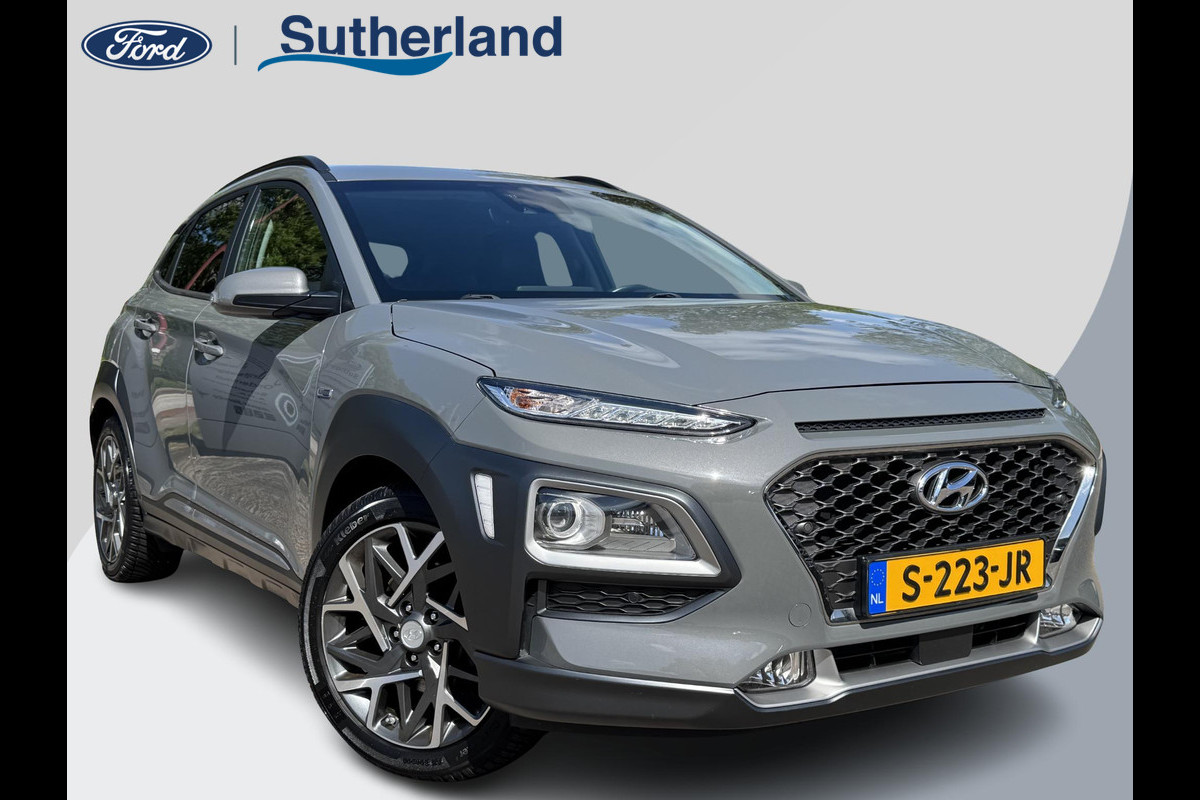 Hyundai Kona 1.6 GDI HEV Premium 104pk Trekhaak | Achteruitrijcamera | Head Up Display | Volledig Leder | Dodehoeksensoren Hyundai Kona 1.6 GDI HEV Premium 104pk Trekhaak | Achteruitrijcamera | Head Up Display | Volledig Leder | Dodehoeksensoren
