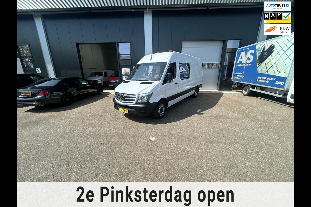 Mercedes-Benz Sprinter 2.2 CDI 314 dub cab l4 433 3500 kg trekhaak euro 6 Mercedes-Benz Sprinter 2.2 CDI 314 dub cab l4 433 3500 kg trekhaak euro 6