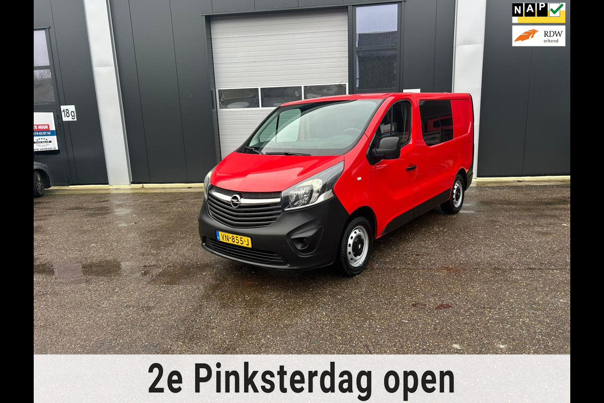 Opel Vivaro 1.6 CDTI L1H1 DC Edition Opel Vivaro 1.6 CDTI L1H1 DC Edition