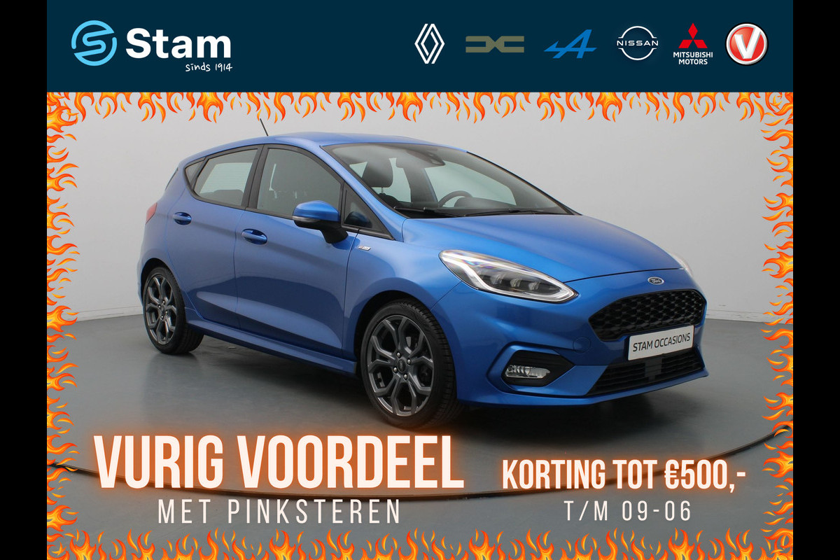 Ford Fiesta 126pk EcoBoost ST-Line Bang & Olufsen | Cruise | Climate | Navi | Parkeersens. achter Ford Fiesta 126pk EcoBoost ST-Line Bang & Olufsen | Cruise | Climate | Navi | Parkeersens. achter