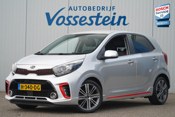 Kia Picanto 1.0 T-GDI GT-Line / 101 pk / 50dkm NAP / Leder / Camera / Stoel- en Stuurverw. / NL-Auto