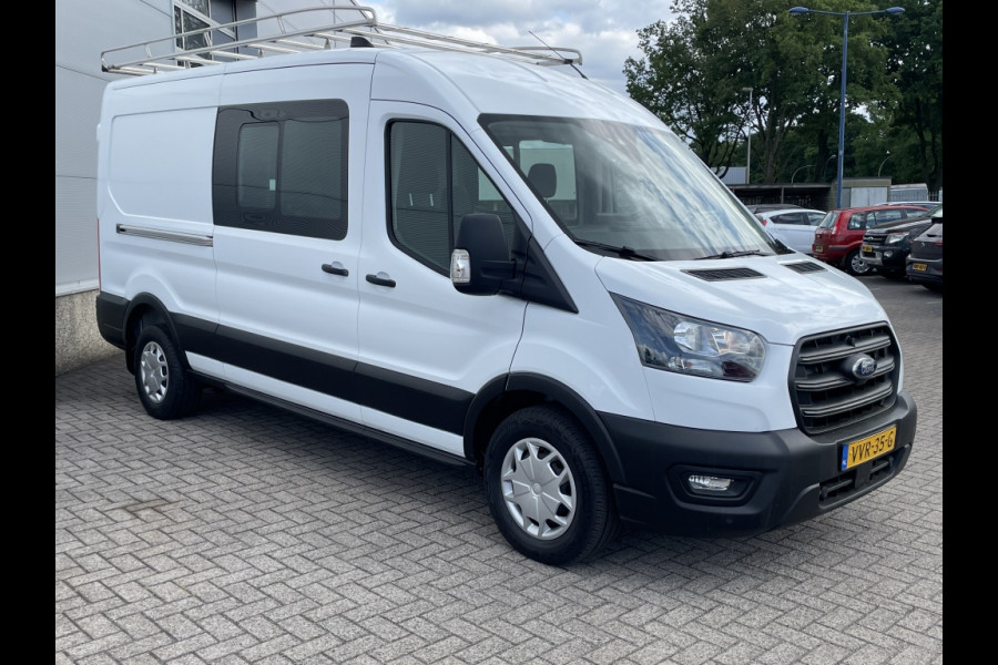 Ford Transit 330 2.0 TDCI 130pk L3H2 DC DUBBELCABINE Trend! TREKHAAK! NAVI! I