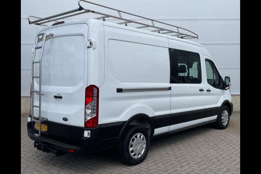 Ford Transit 330 2.0 TDCI 130pk L3H2 DC DUBBELCABINE Trend! TREKHAAK! NAVI! I