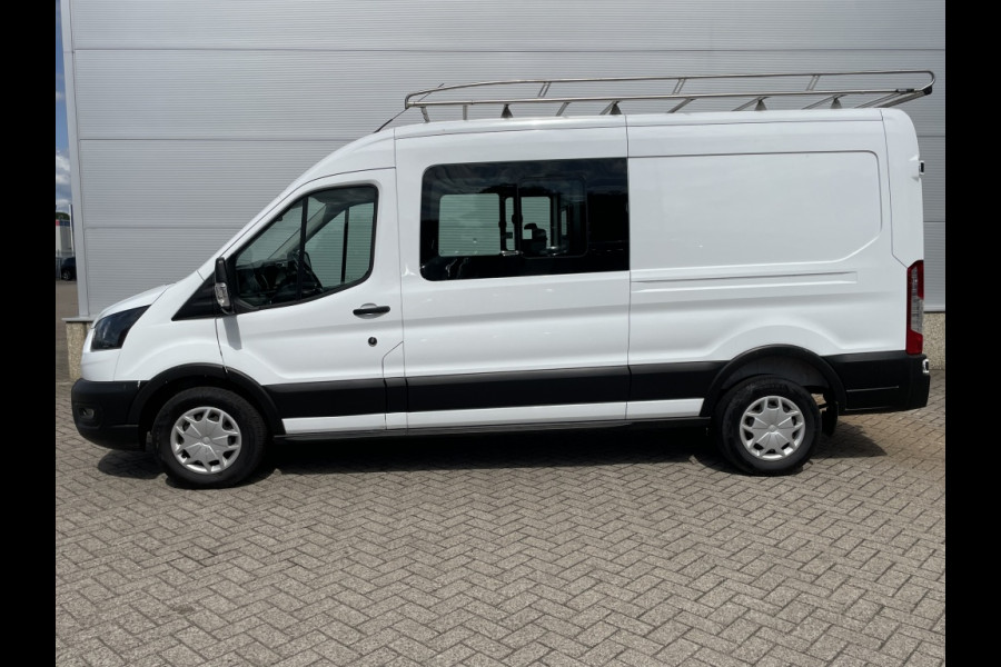 Ford Transit 330 2.0 TDCI 130pk L3H2 DC DUBBELCABINE Trend! TREKHAAK! NAVI! I