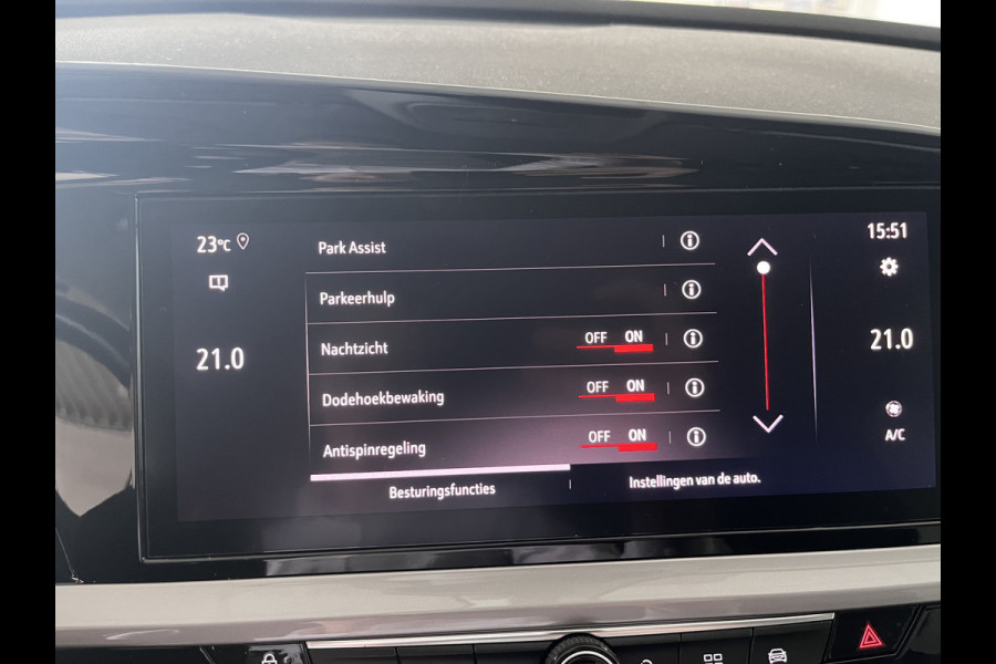 Opel Grandland 1.6 Turbo plug-in Hybrid 300PK 4x4 Ultimate Leer | Nachtzicht | Elektrische klep