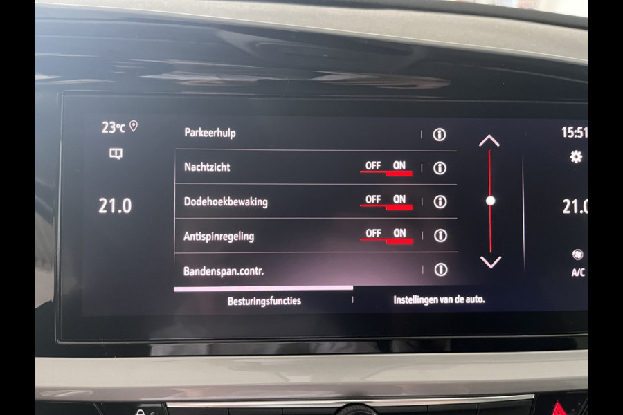 Opel Grandland 1.6 Turbo plug-in Hybrid 300PK 4x4 Ultimate Leer | Nachtzicht | Elektrische klep