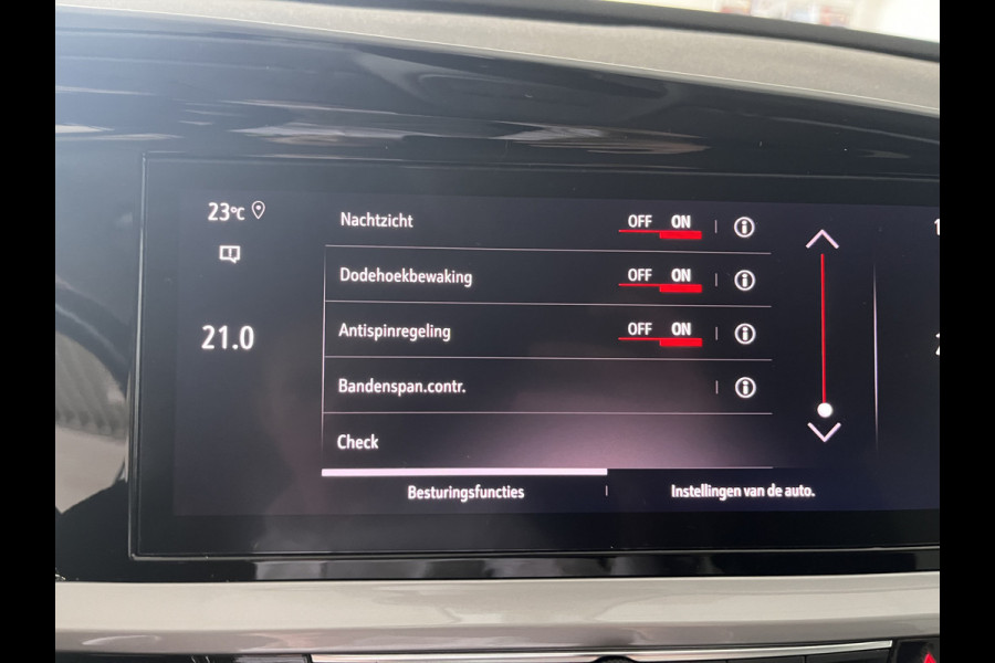 Opel Grandland 1.6 Turbo plug-in Hybrid 300PK 4x4 Ultimate Leer | Nachtzicht | Elektrische klep