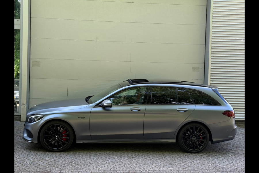 Mercedes-Benz C-Klasse Estate AMG C43 4MATIC Carbon l Performance stoelen l Headup l 360 Camera l 3D Burmester l ILS l AMG Exhaust