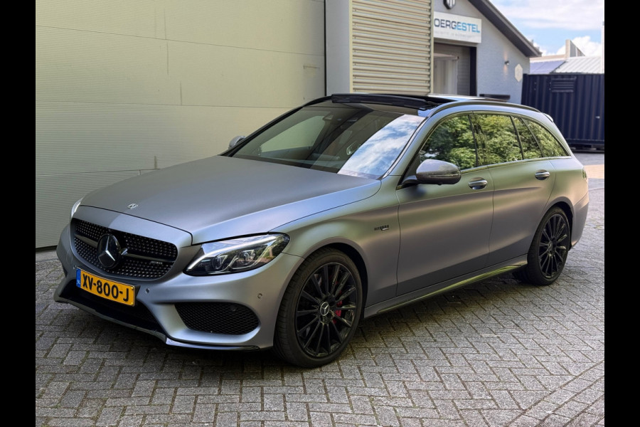Mercedes-Benz C-Klasse Estate AMG C43 4MATIC Carbon l Performance stoelen l Headup l 360 Camera l 3D Burmester l ILS l AMG Exhaust