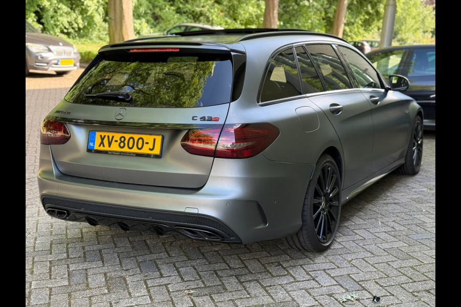 Mercedes-Benz C-Klasse Estate AMG C43 4MATIC Carbon l Performance stoelen l Headup l 360 Camera l 3D Burmester l ILS l AMG Exhaust
