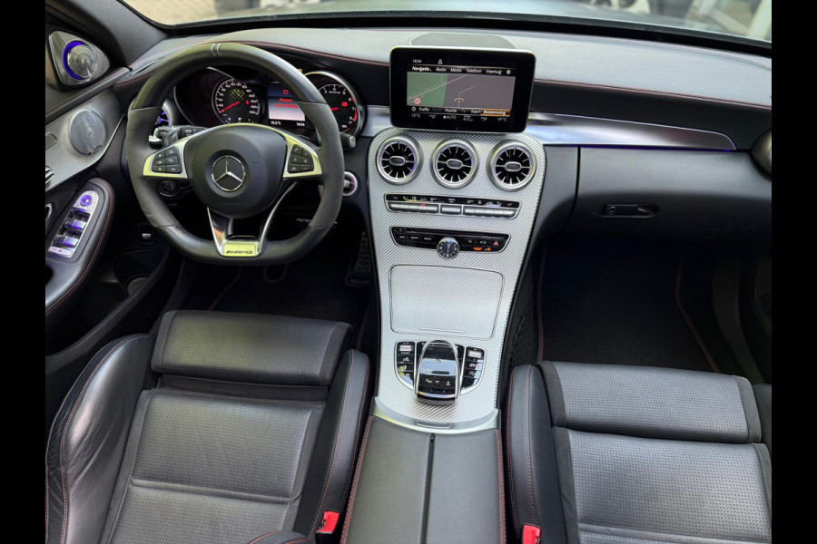 Mercedes-Benz C-Klasse Estate AMG C43 4MATIC Carbon l Performance stoelen l Headup l 360 Camera l 3D Burmester l ILS l AMG Exhaust