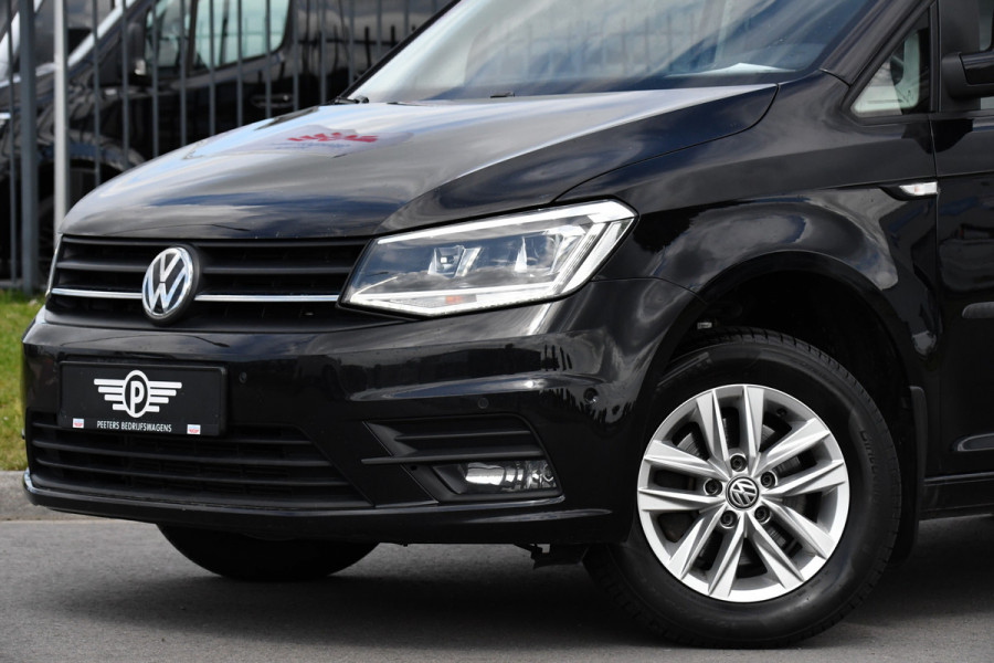 Volkswagen Caddy 2.0 TDI L1H1 Highline Adaptieve Cruise, Carplay, LED, Stoelverwarming, Automaat, Sensoren, Trekaak, Standkachel, Uniek!
