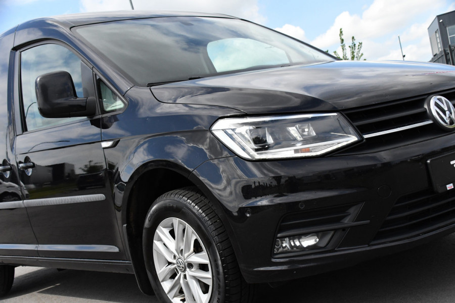 Volkswagen Caddy 2.0 TDI L1H1 Highline Adaptieve Cruise, Carplay, LED, Stoelverwarming, Automaat, Sensoren, Trekaak, Standkachel, Uniek!