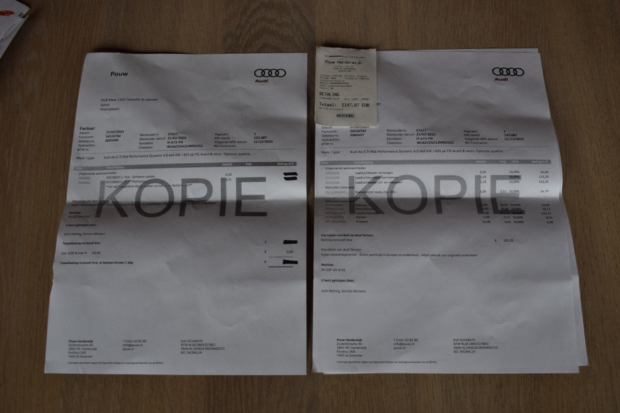 Audi RS6 4.0 V8 TFSI 605pk Quattro Performance | Luchtvering | Trekhaak | Keramisch