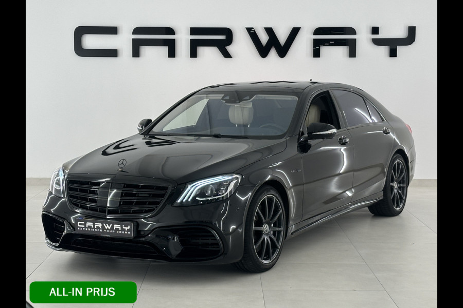 Mercedes-Benz S-Klasse S63 AMG Lang BTW-AUTO Facelift 4Matic+Designo Premium Plus Night Visio