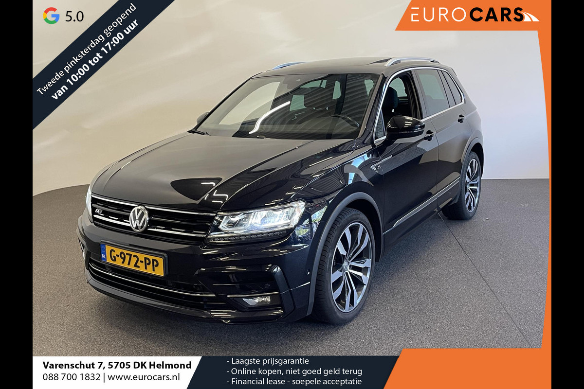 Volkswagen Tiguan 2.0 TSI 4Motion R-line Highline Business Panoramadak Trekhaak Navigatie Apple Carplay/Android Auto Camera Parkeersensoren Adaptive Cruise Control Stoelverwarming Elektrische achterklep Leder Climate Control