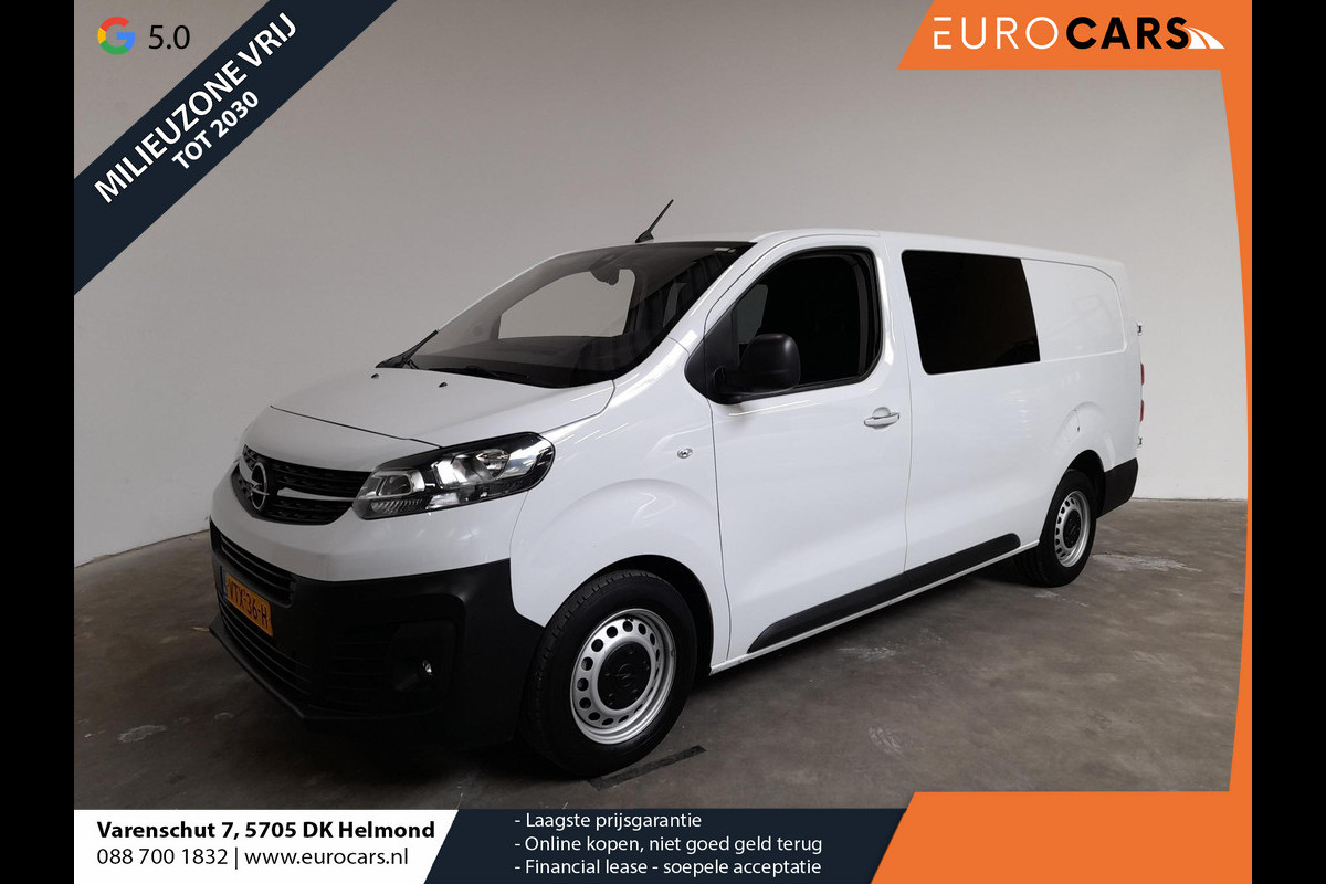Opel Vivaro 2.0 CDTI L3H1 145PK Dubbele Cabine Edition Navigatie Trekhaak Cruise control Airco Opel Vivaro 2.0 CDTI L3H1 145PK Dubbele Cabine Edition Navigatie Trekhaak Cruise control Airco