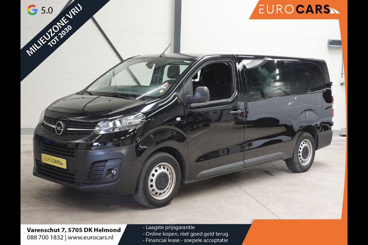 Opel Vivaro 1.5 CDTI L3H1 Edition Dubbele Cabine Airco Navi Bluetooth Parkeersensoren Camera Trekhaak Opel Vivaro 1.5 CDTI L3H1 Edition Dubbele Cabine Airco Navi Bluetooth Parkeersensoren Camera Trekhaak