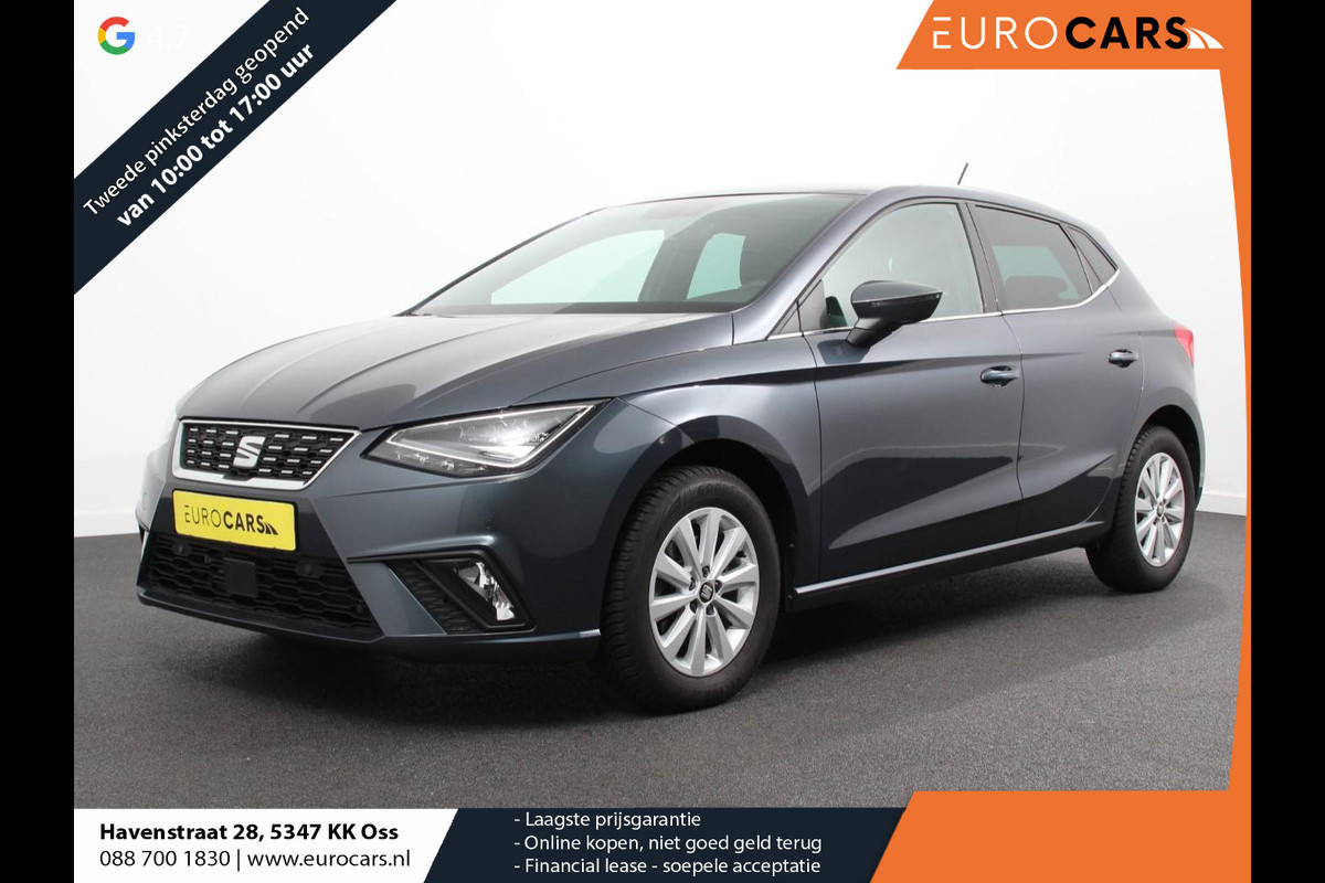 Seat Ibiza 1.0 TSI 115 pk Xcellence Automaat Climate control Cruise control LED Voorstoelen verwarmd Parkeersensoren Apple Carplay/ Andoid Auto Seat Ibiza 1.0 TSI 115 pk Xcellence Automaat Climate control Cruise control LED Voorstoelen verwarmd Parkeersensoren Apple Carplay/ Andoid Auto