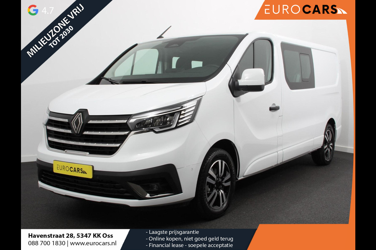 Renault Trafic 2.0 Blue dC1 150 EDC T29 L2H1 Extra Dubbele Cabine | Navigatie | Airco | Lichtmetalen velgen | Betimmering | Trekhaak | Camera | Parkeer sensoren | Dab Renault Trafic 2.0 Blue dC1 150 EDC T29 L2H1 Extra Dubbele Cabine | Navigatie | Airco | Lichtmetalen velgen | Betimmering | Trekhaak | Camera | Parkeer sensoren | Dab