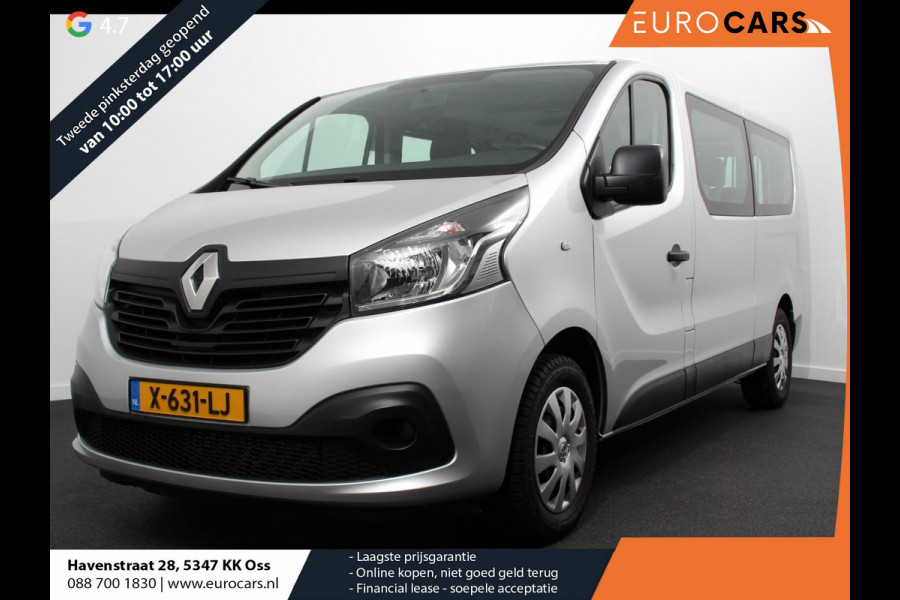 Renault Trafic Passenger 1.6 dCi Grand Authentique Energy incl. BPM/ BTW  L2H1 8 persoons !  Navigatie Airco voor en achter Parkeer sensoren Cruise Control Bumpers in kleur