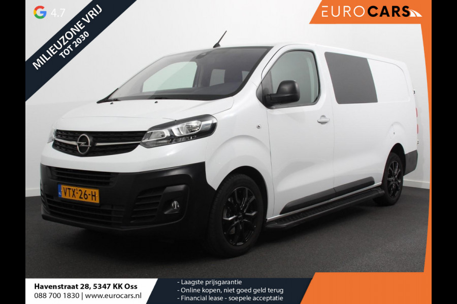 Opel Vivaro 145pk L3H1 Dubbele Cabine Sport Edition Navigatie Climate Control Trekhaak Trekhaak Parkeer sensoren Lichtmetalen Velgen