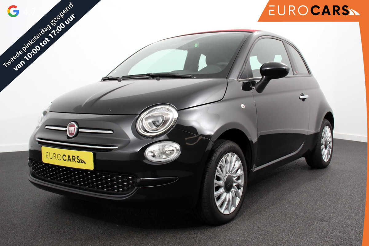 Fiat 500C 1.0 Hybrid Lounge Plus | Rood dak | Navigatie | d.m.v. Apple Carplay/Android Auto | Parkeersensor achter | Cruise Control Fiat 500C 1.0 Hybrid Lounge Plus | Rood dak | Navigatie | d.m.v. Apple Carplay/Android Auto | Parkeersensor achter | Cruise Control