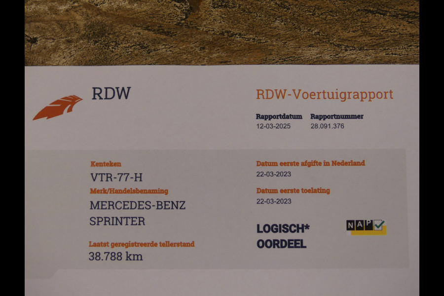 Mercedes-Benz Sprinter 315 CDI L3H2 3500KG Trekgewicht Camera/Airco/Cruise control