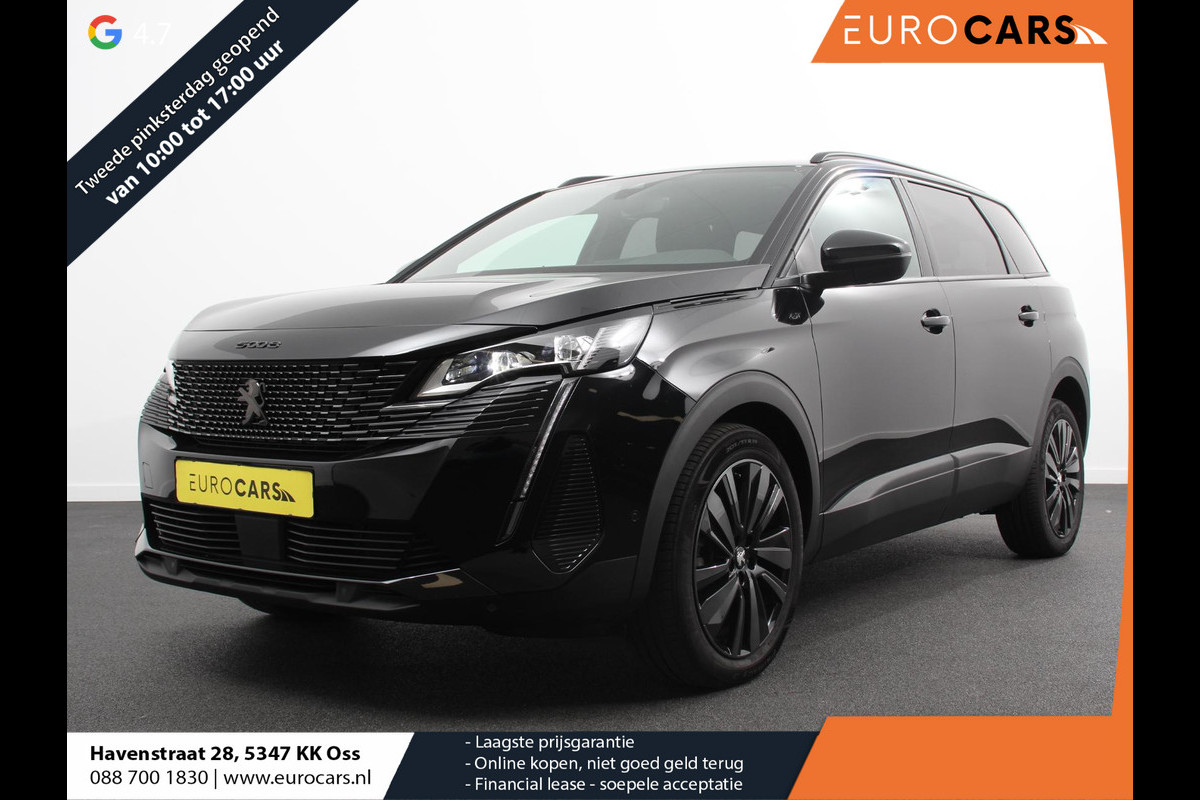 Peugeot 5008 1.2 PureTech 130pk Automaat GT Black Pack 7p Climate control Adaptive Cruise control Camera Verwarmde voorstoelen Keyless Navigatie LED Apple Carplay/ Android Auto Peugeot 5008 1.2 PureTech 130pk Automaat GT Black Pack 7p Climate control Adaptive Cruise control Camera Verwarmde voorstoelen Keyless Navigatie LED Apple Carplay/ Android Auto