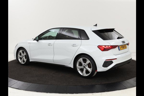 Audi A3 30 TFSI S edition | Carplay | Full LED | Virtual Cockpit | Sportstoelen | Half leder | Getint glas | Climate control | Cruise control