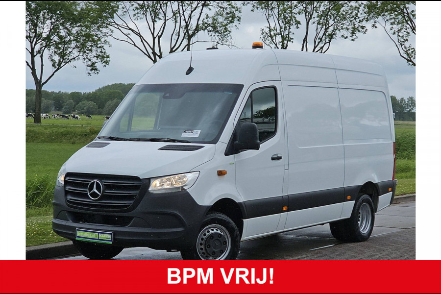 Mercedes-Benz Sprinter 516 2.2 CDI L2H2 Dubbellucht Airco PDC 3.5t- Trekhaak WP-Inrichting Navi Mbux Standkachel Euro6