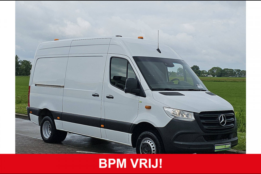 Mercedes-Benz Sprinter 516 2.2 CDI L2H2 Dubbellucht Airco PDC 3.5t- Trekhaak WP-Inrichting Navi Mbux Standkachel Euro6