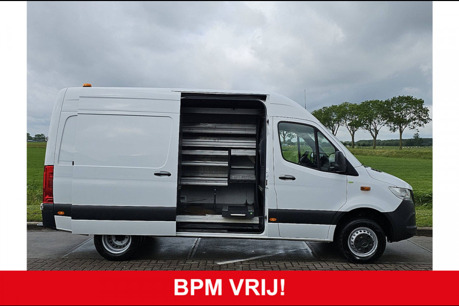 Mercedes-Benz Sprinter 516 2.2 CDI L2H2 Dubbellucht Airco PDC 3.5t- Trekhaak WP-Inrichting Navi Mbux Standkachel Euro6