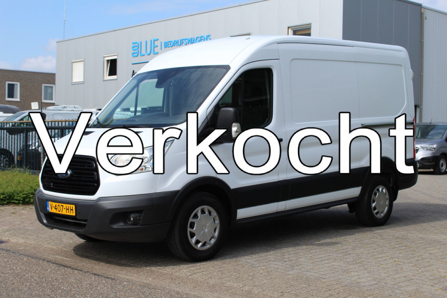 Ford Transit 350 2.0 TDCI 170PK Euro6 4x4 L2H2 Trend Plus AWD ✓ 4WD ✓ Dealer onderhouden ✓ 2x schuifdeur