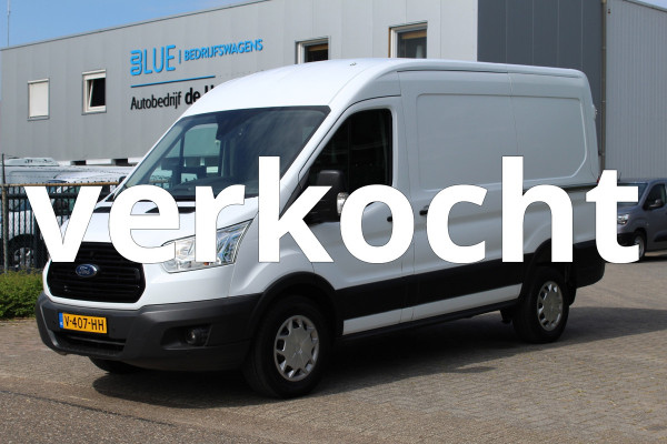 Ford Transit 350 2.0 TDCI 170PK Euro6 4x4 L2H2 Trend Plus AWD ✓ 4WD ✓ Dealer onderhouden ✓ 2x schuifdeur