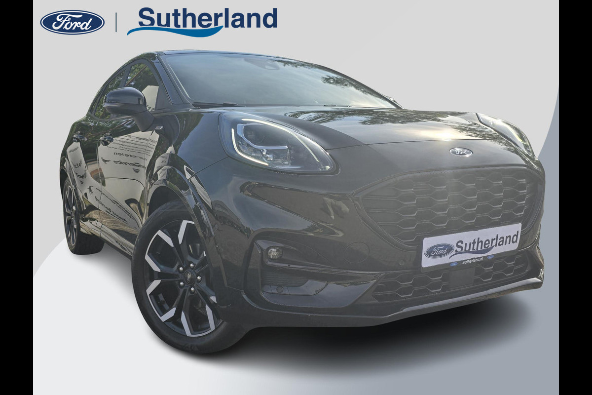 Ford Puma 1.0 EcoBoost Hybrid ST-Line X 125pk | Adaptive cruise control | Stoelverwarming | Camera | Dodehoeksensoren Ford Puma 1.0 EcoBoost Hybrid ST-Line X 125pk | Adaptive cruise control | Stoelverwarming | Camera | Dodehoeksensoren