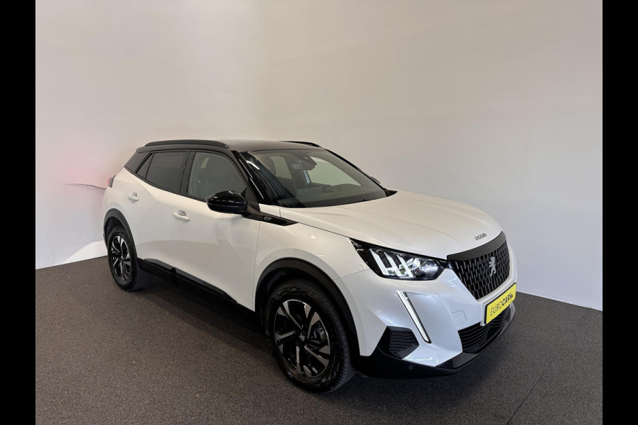 Peugeot 2008 1.2 PureTech 130 GT Black Style Airco ECC Navi Carplay Cruise Control PDC VA + Camera Full LED 17" LM Velgen