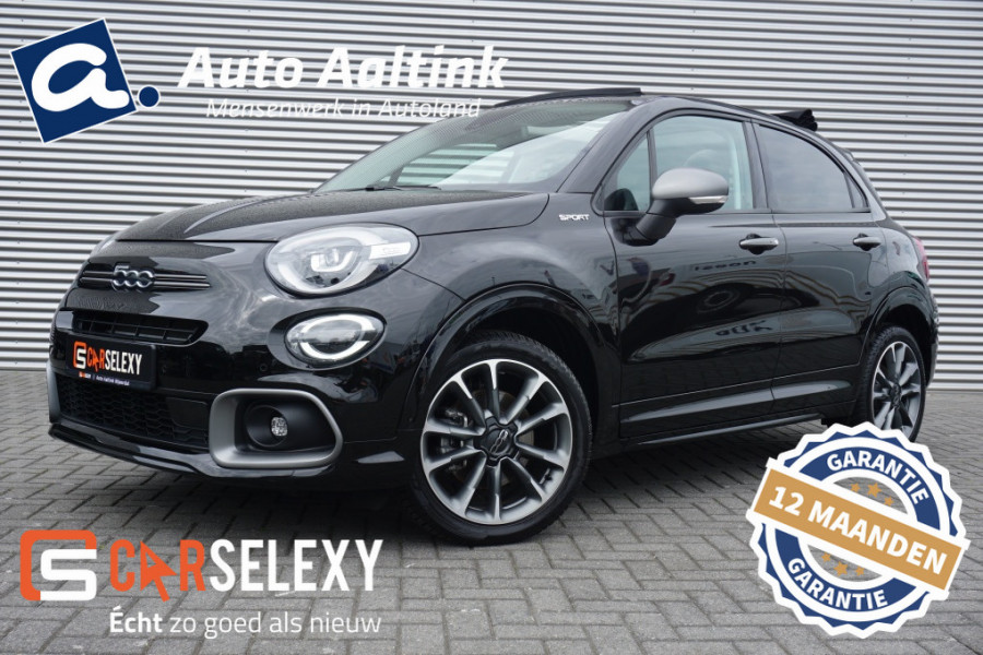 Fiat 500X 130PK HYBR. SPORT CABRIO AUTOMAAT ADAPTVE | KEYLESS | NAVI!