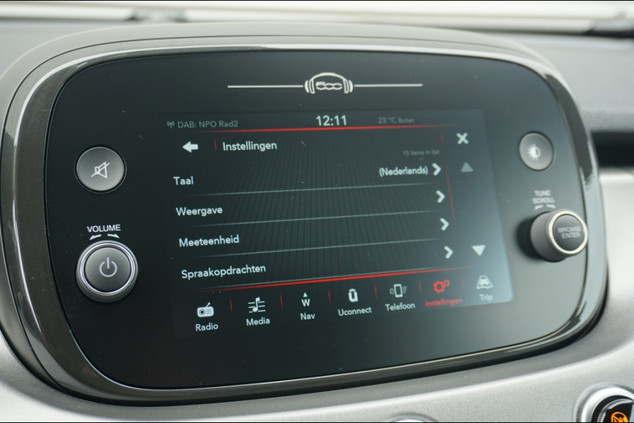 Fiat 500X 130PK HYBR. SPORT CABRIO AUTOMAAT ADAPTVE | KEYLESS | NAVI!