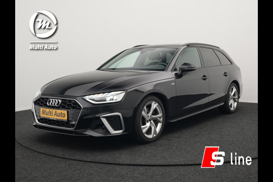 Audi A4 Avant 35 TFSI S Line 2.0 TFSI 150pk | Trekhaak af Fabriek | Adaptive Cruise | Apple Carplay | Sportstoelen Verwarmd | 18"L.M | BLIS | Virtual |