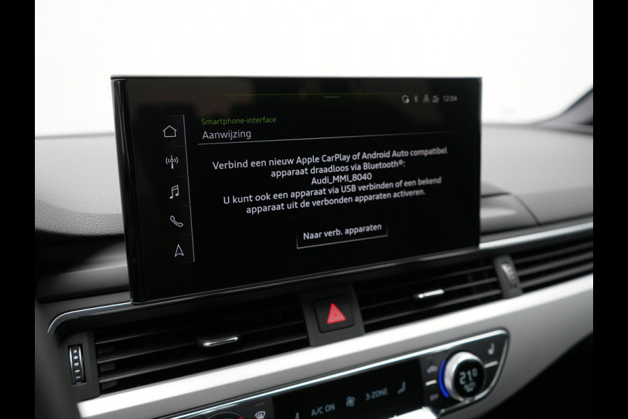 Audi A4 Avant 35 TFSI S Line 2.0 TFSI 150pk | Trekhaak af Fabriek | Adaptive Cruise | Apple Carplay | Sportstoelen Verwarmd | 18"L.M | BLIS | Virtual |