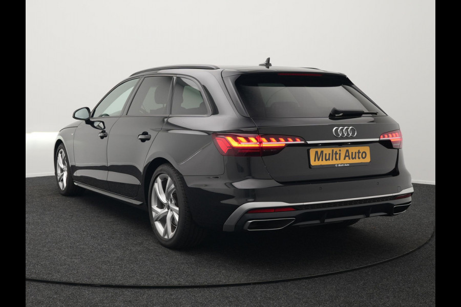 Audi A4 Avant 35 TFSI S Line 2.0 TFSI 150pk | Trekhaak af Fabriek | Adaptive Cruise | Apple Carplay | Sportstoelen Verwarmd | 18"L.M | BLIS | Virtual |